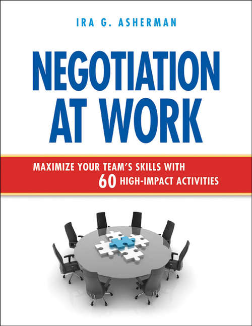 Book cover of Negotiation at Work