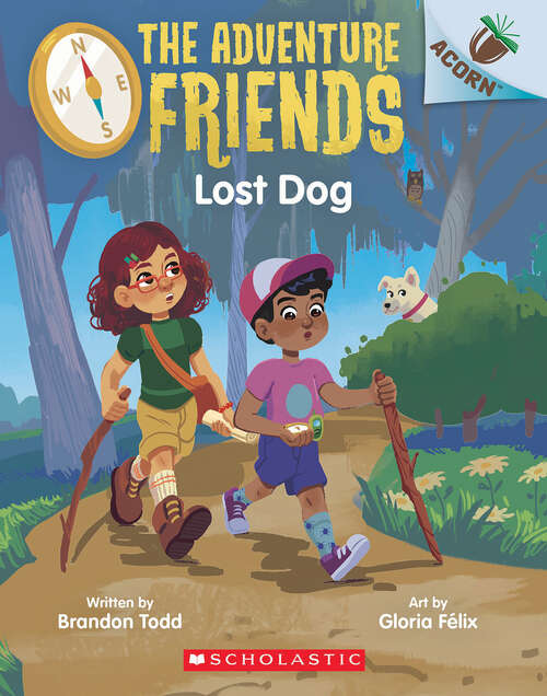 Book cover of Lost Dog: An Acorn Book (The Adventure Friends)