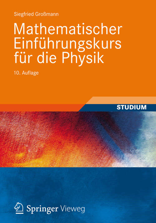 Book cover of Mathematischer Einführungskurs für die Physik