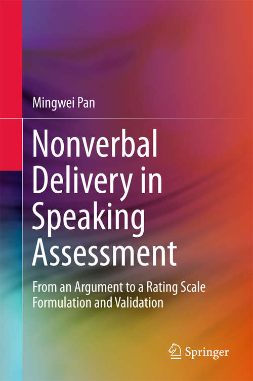 Book cover of Nonverbal Delivery in Speaking Assessment