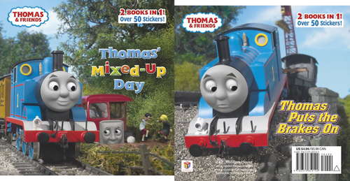 Book cover of Thomas' Mixed-Up Day/Thomas Puts the Brakes On (Thomas & Friends)