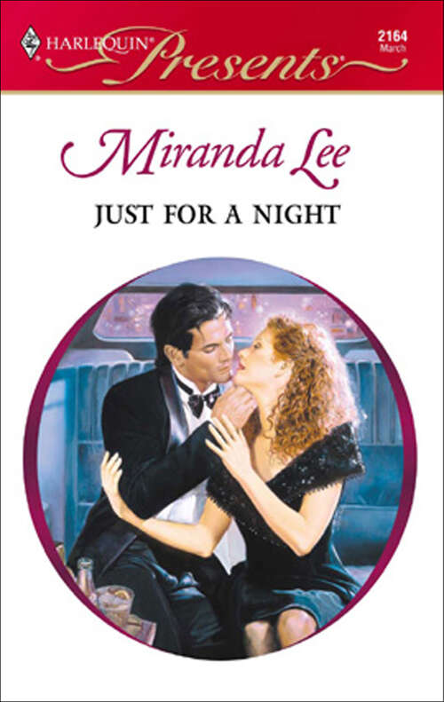 Book cover of Just for a Night