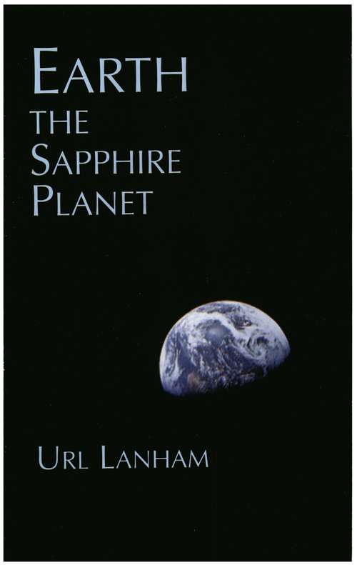 Book cover of Earth, the Sapphire Planet