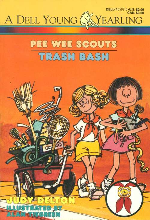 Book cover of Pee Wee Scouts: Trash Bash