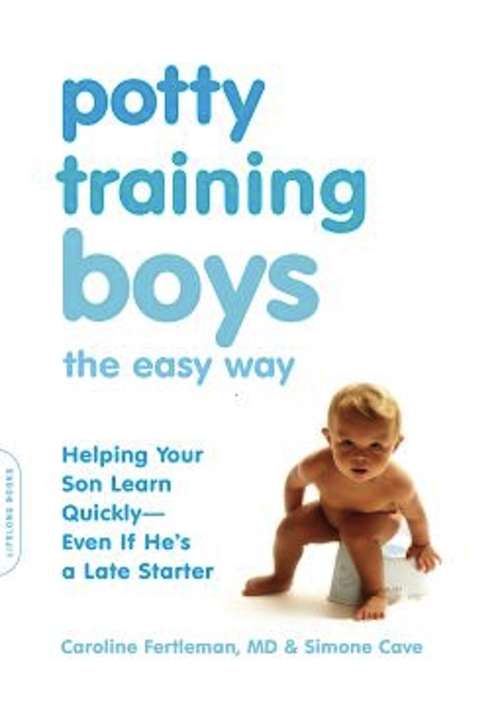 Book cover of Potty Training Boys the Easy Way