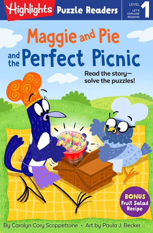 Book cover of Maggie and Pie and the Perfect Picnic (Highlights Puzzle Readers)