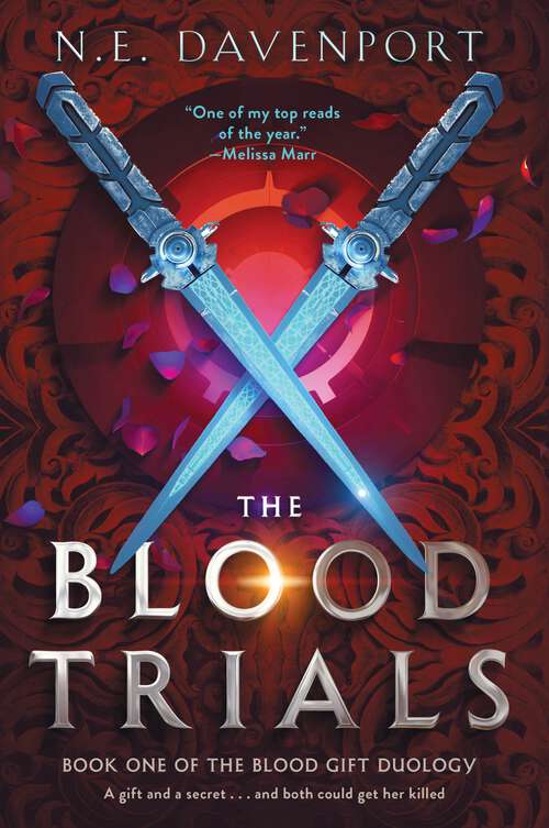 Book cover of The Blood Trials (The Blood Gift Duology #1)