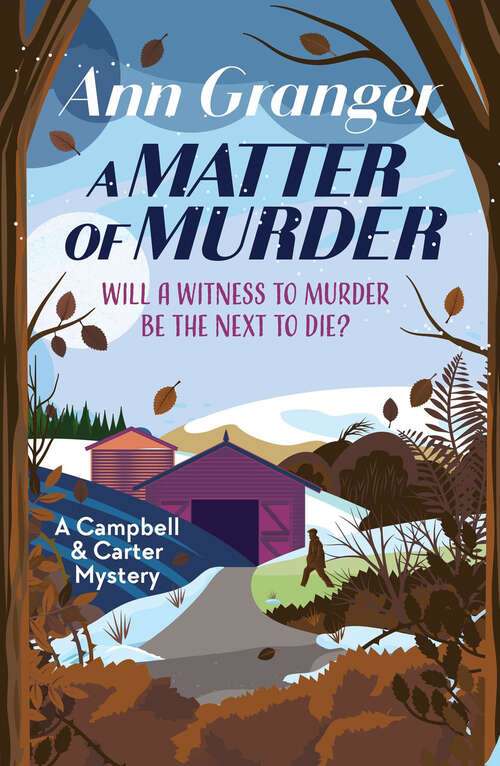 Book cover of A Matter of Murder (Digital Original) (A Campbell and Carter Mystery)