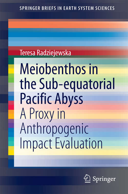 Book cover of Meiobenthos in the Sub-equatorial Pacific Abyss