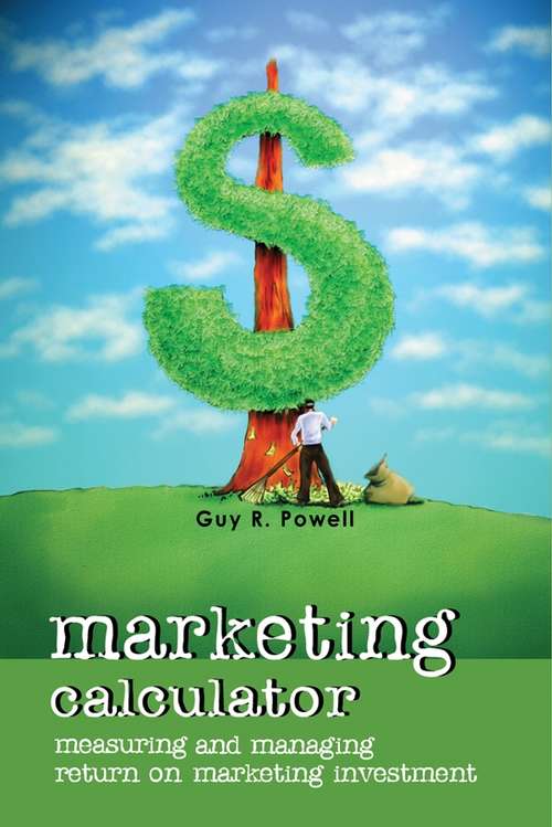 Book cover of Marketing Calculator