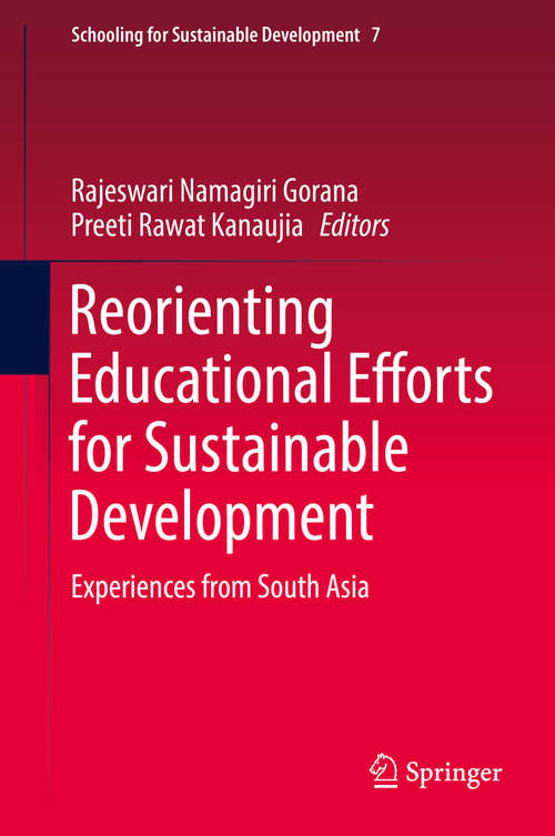 Book cover of Reorienting Educational Efforts for Sustainable Development
