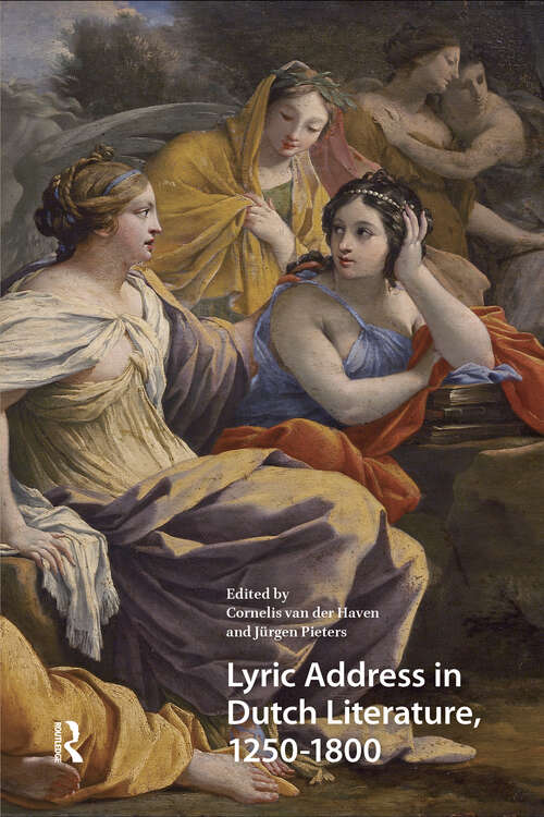 Book cover of Lyric Address in Dutch Literature, 1250-1800 (1)