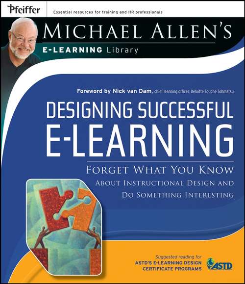Book cover of Designing Successful e-Learning
