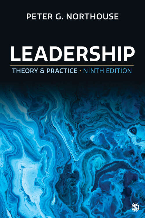 Book cover of Leadership: Theory and Practice (Ninth Edition)
