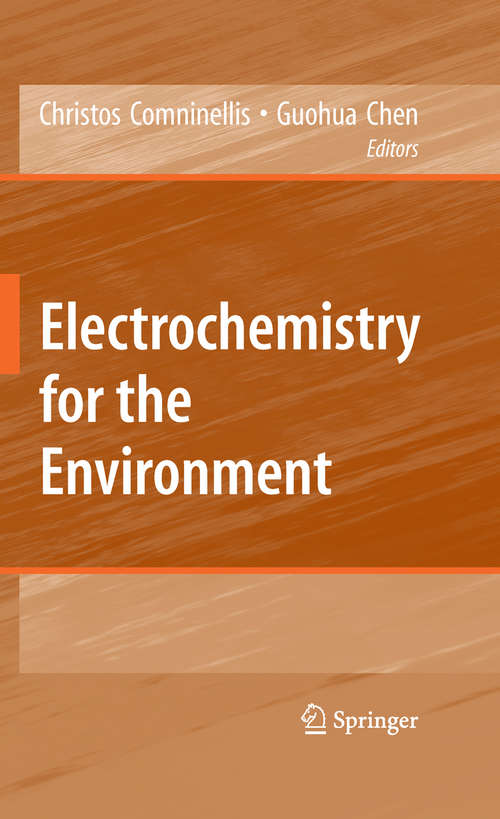Book cover of Electrochemistry for the Environment