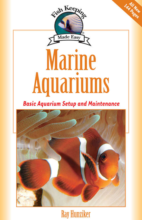 Book cover of Marine Aquariums: Basic Aquarium Setup And Maintenance