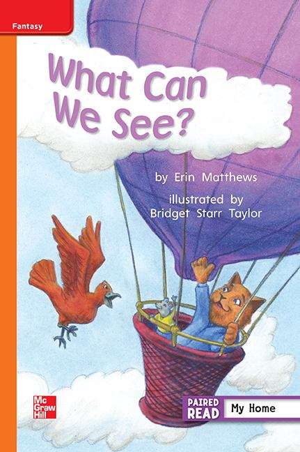 Book cover of What Can We See? [Approaching Level, Grade 1]