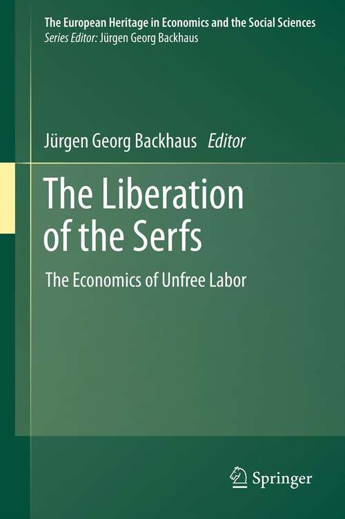 Book cover of The Liberation of the Serfs