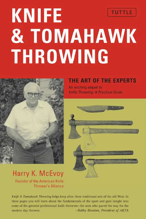Book cover of Knife & Tomahawk Throwing