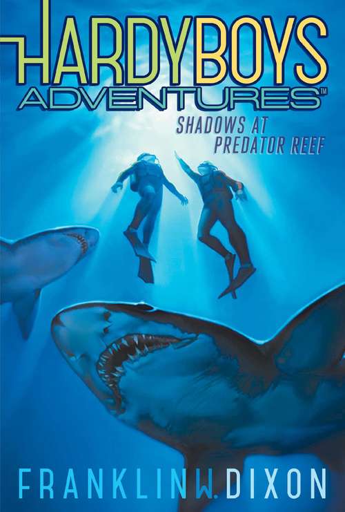 Book cover of Shadows at Predator Reef