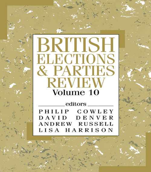 British Elections & Parties Review: The General Election Of 1997