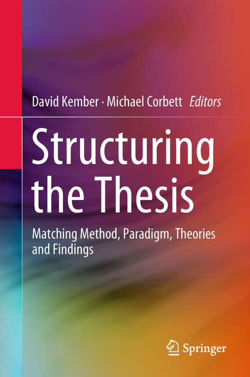 Structuring the Thesis: Matching Method, Paradigm, Theories and Findings