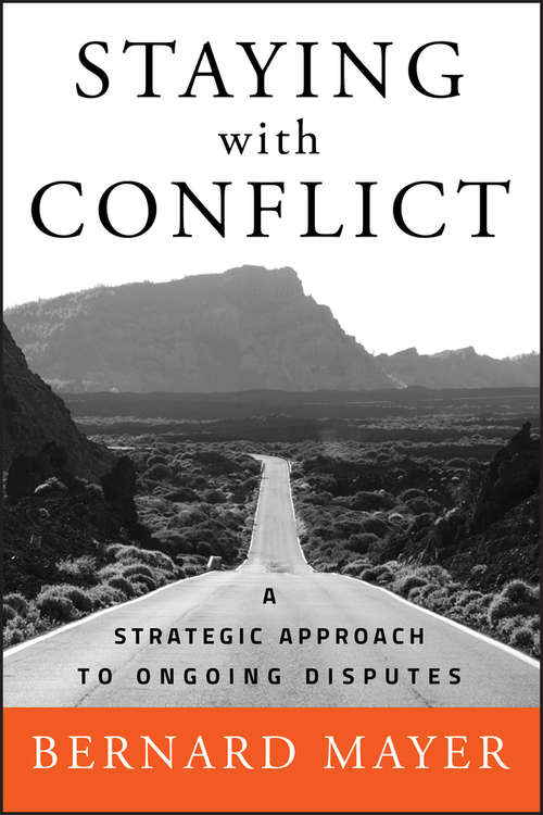 Book cover of Staying with Conflict