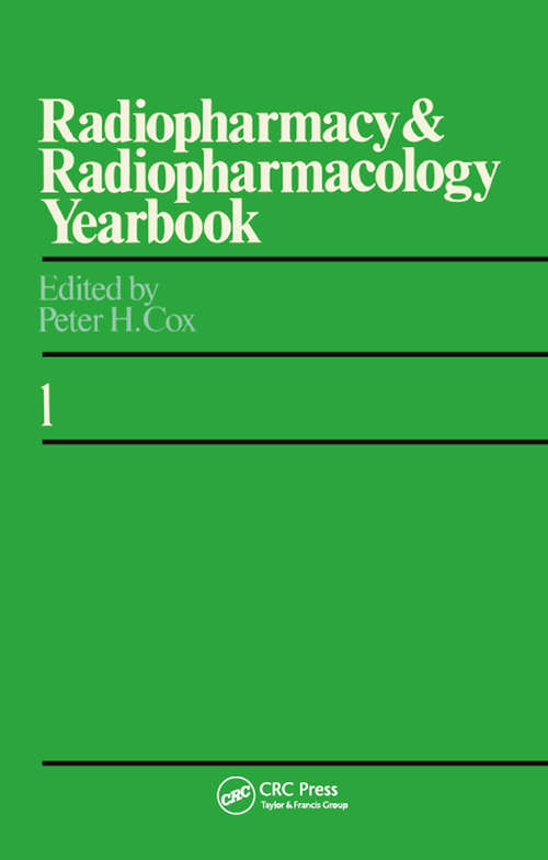 Radiopharmacy and Radiopharmacology Yearbook