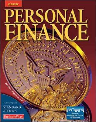 Book cover of Glencoe Personal Finance