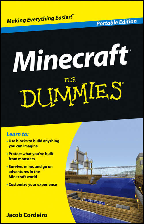 Book cover of Minecraft For Dummies
