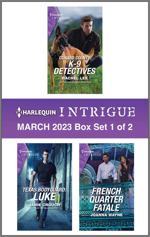 Book cover of Harlequin Intrigue March 2023 - Box Set 1 of 2 (Original)