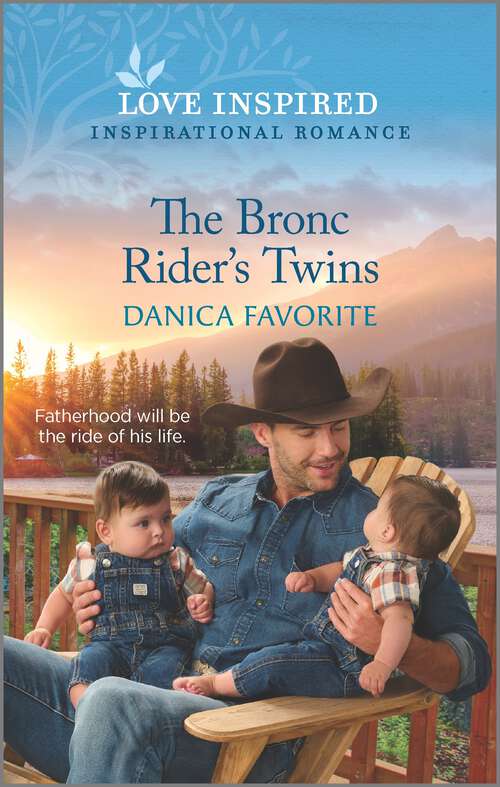 Book cover of The Bronc Rider's Twins: An Uplifting Inspirational Romance (Original) (Shepherd's Creek #2)