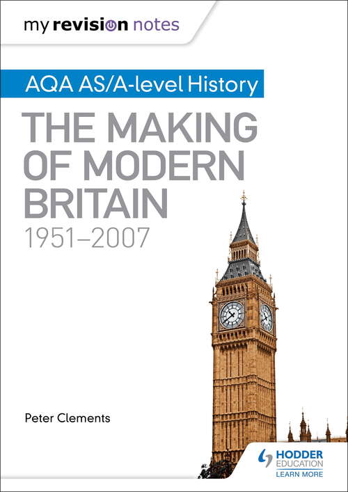 Book cover of My Revision Notes: The Making of Modern Britain, 19512007