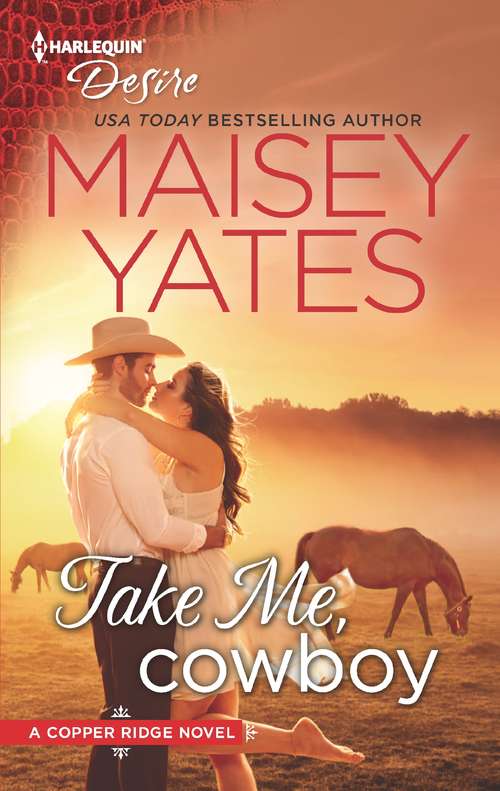Book cover of Take Me, Cowboy: Take Me, Cowboy / His Baby Agenda (Copper Ridge)