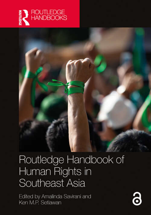 Book cover of Routledge Handbook of Human Rights in Southeast Asia (1)