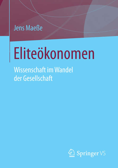 Book cover of Eliteökonomen