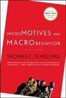 Book cover of Micromotives and Macrobehavior (Updated Edition)