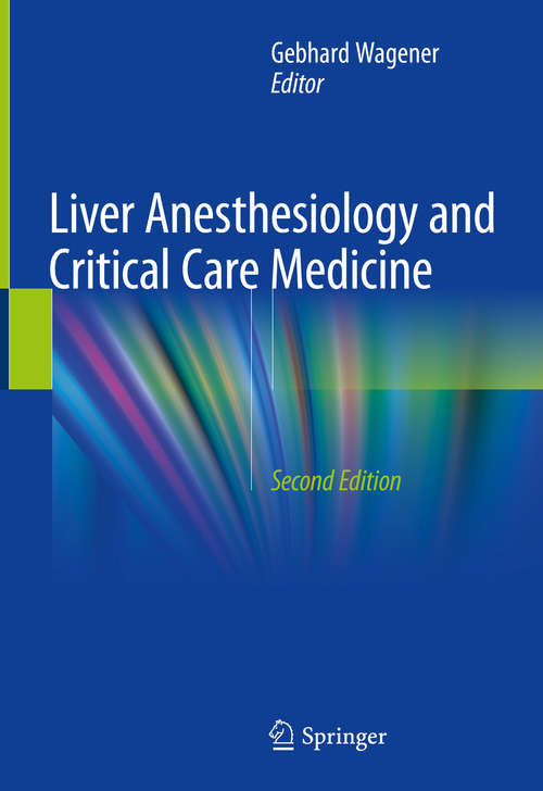 Book cover of Liver Anesthesiology and Critical Care Medicine