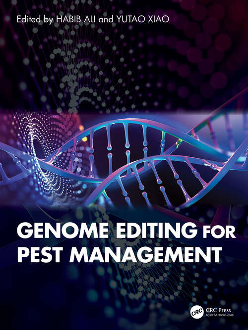 Book cover of Genome Editing for Pest Management (1)