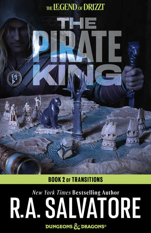 Book cover of The Pirate King: The Legend of Drizzt (The Legend of Drizzt #21)