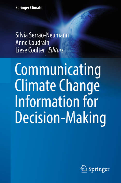 Communicating Climate Change Information for Decision-Making (Springer Climate)