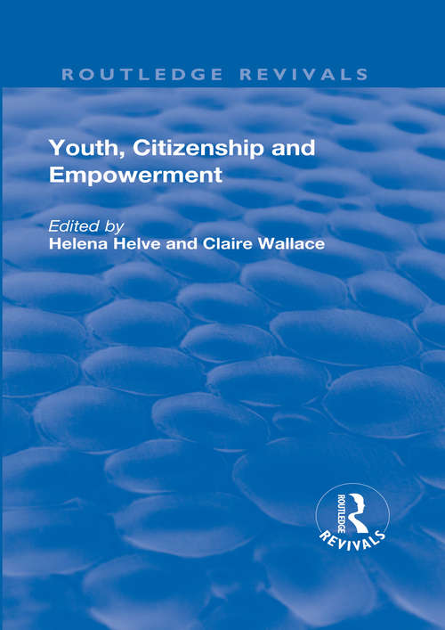 Book cover of Youth, Citizenship and Empowerment (Routledge Revivals)