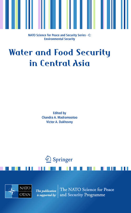 Book cover of Water and Food Security in Central Asia