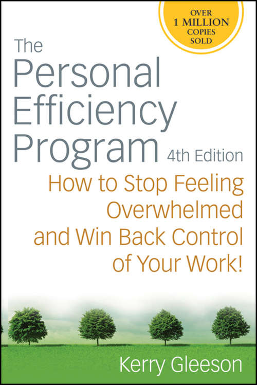 Book cover of The Personal Efficiency Program