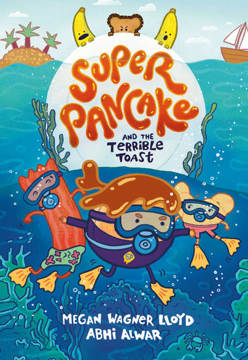 Book cover of Super Pancake and the Terrible Toast: (A Graphic Novel) (Super Pancake)