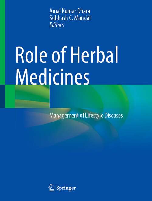 Book cover of Role of Herbal Medicines: Management of Lifestyle Diseases (2023)