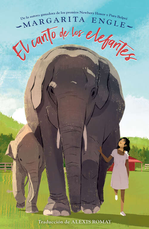 Book cover of El canto de los elefantes / Singing with Elephants