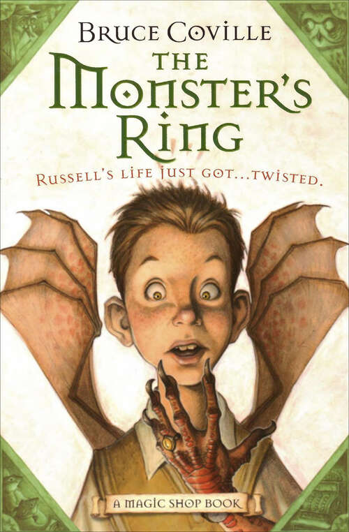 Book cover of The Monster's Ring: A Magic Shop Book (The Magic Shop Books #1)