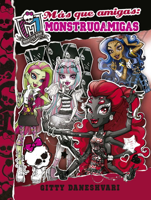 Book cover of Más que amigas (Monstruoamigas #4)
