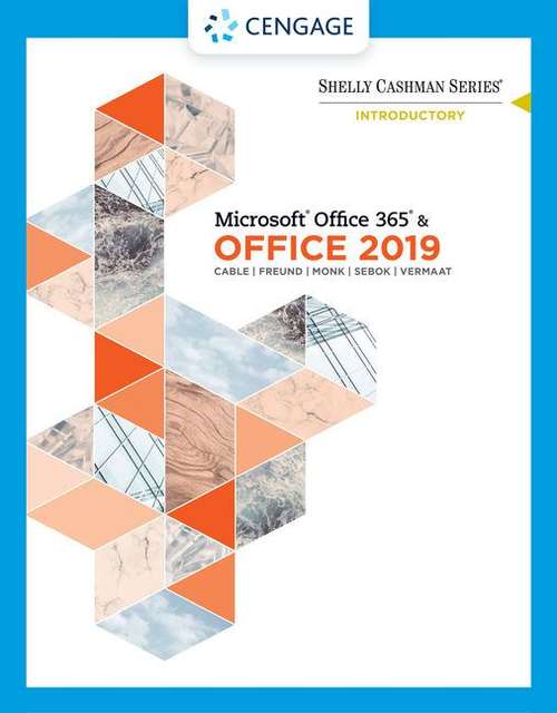 Book cover of Microsoft® Office 365® & Office 2019, Introductory (National Edition)
